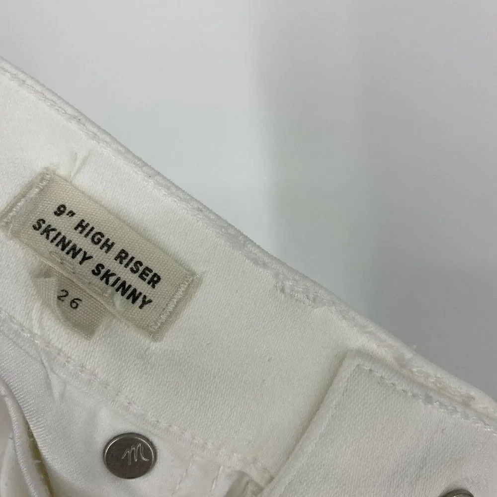 Madewell Jeans 9” High Riser Skinny